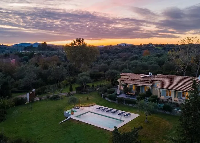 Villa A2 Countryside Corfu Kouramaditika